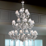 24-28-32 light ceramic chandelier