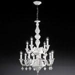 9-12 light ceramic chandelier