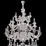 48 light ceramic chandelier