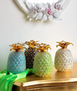 Porcelain pineapple