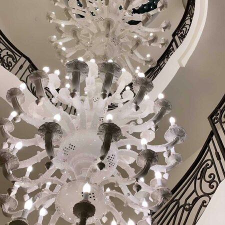 Biggest ceramic chandelier in the world Palladio 168 Light
